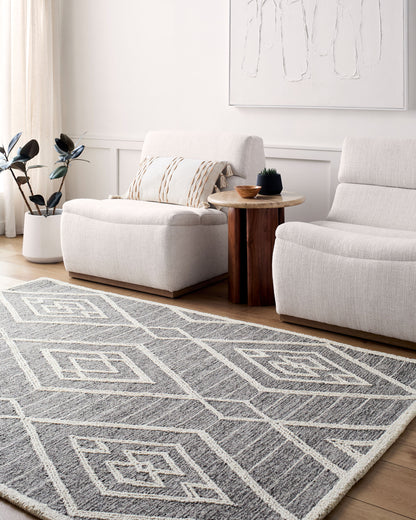 Surya Jules JLS-2300 Slate Gray Area Rug by LIVABLISS