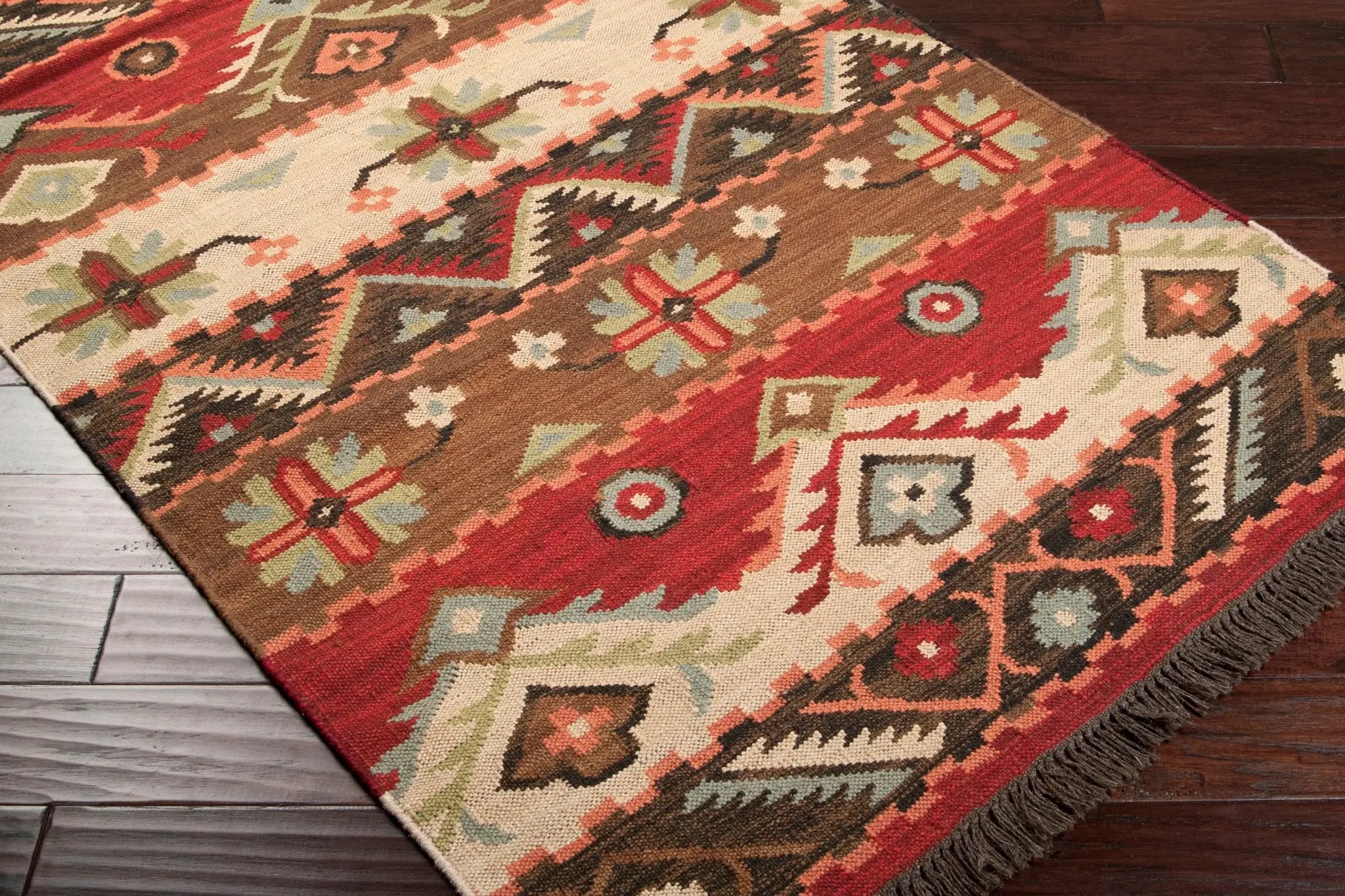 Jewel Tone JT-8 Multicolor Area Rug by LIVABLISS