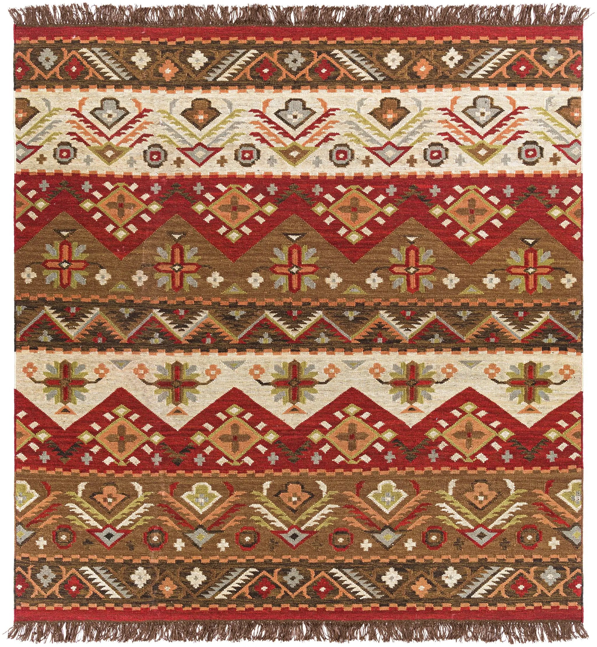Jewel Tone JT-8 Multicolor Area Rug by LIVABLISS