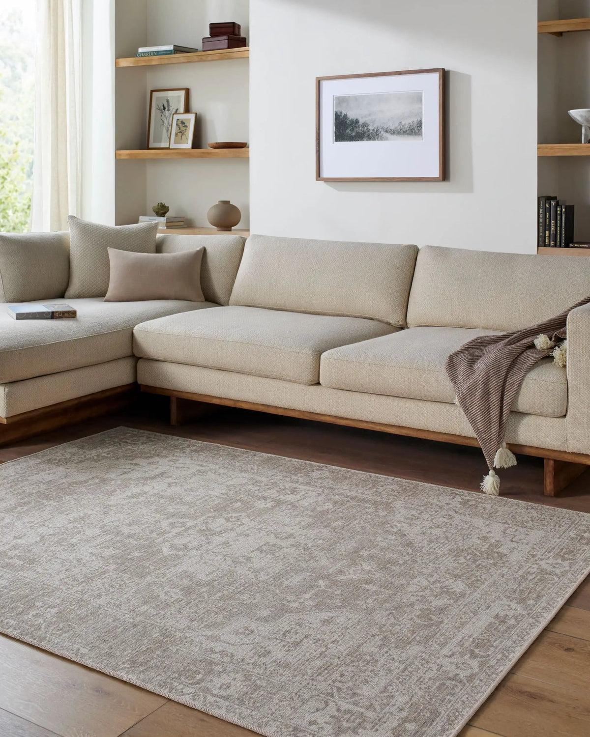 LIVABLISS Judie JUD-2303 Beige Area Rug
