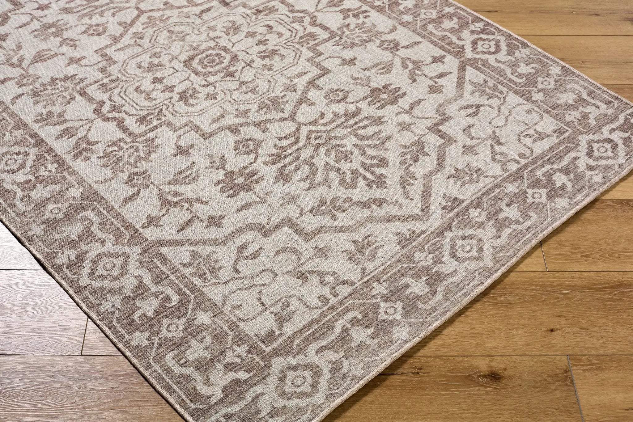 Judie JUD-2304 Beige Area Rug by LIVABLISS