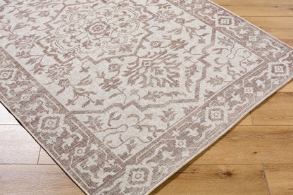 Surya Judie JUD-2304 Beige Machine Washable Area Rug by LIVABLISS