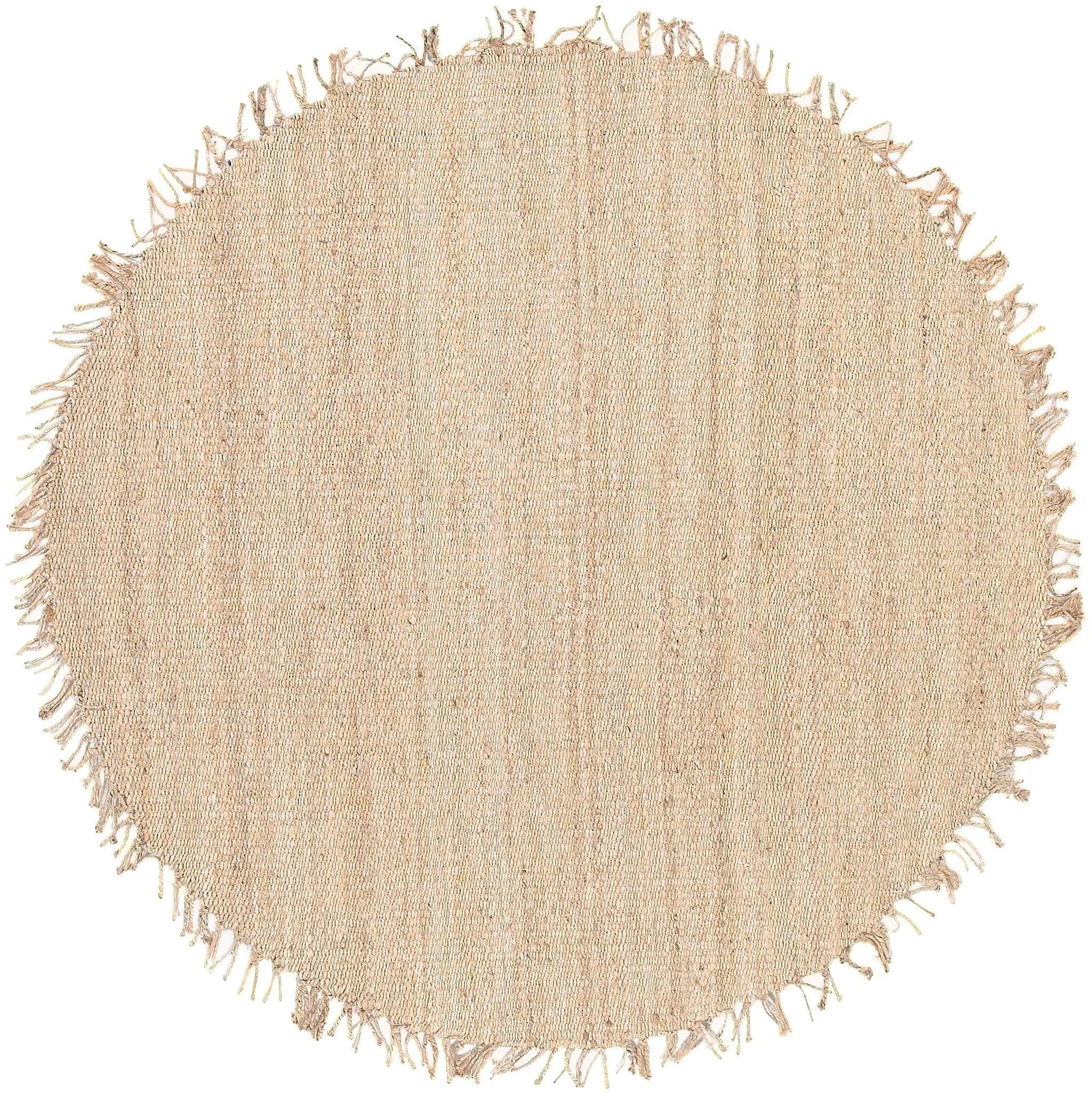 Jute Bleach Ivory Area Rug by LIVABLISS