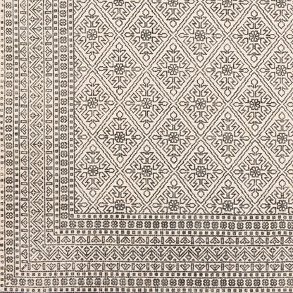 Surya July JUY-2300 Black Area Rug by LIVABLISS