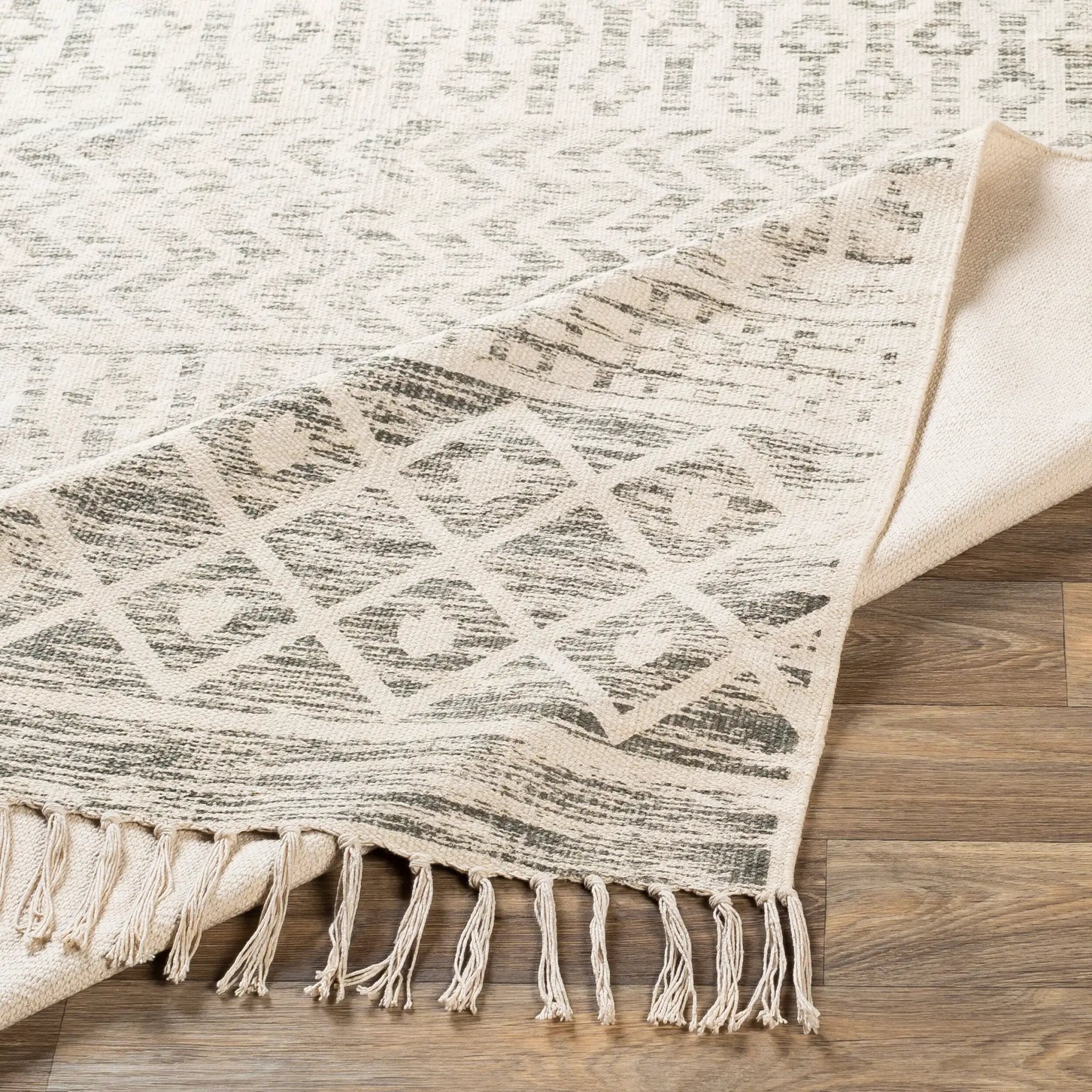 July JUY-2302 Charcoal Area Rug by LIVABLISS