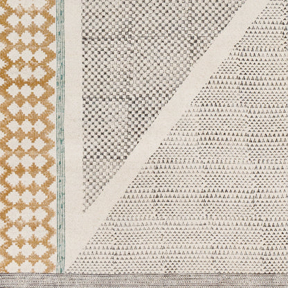 Surya July JUY-2306 Black Area Rug by LIVABLISS