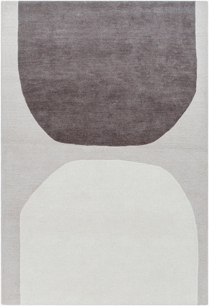 Surya Rossi JWRS-2302 Charcoal Area Rug by LIVABLISS
