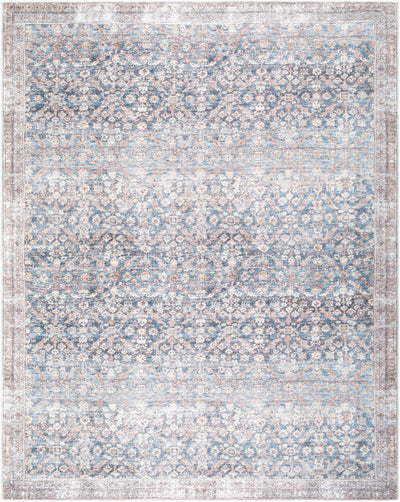 Jenni Yolo Home x LIVABLISS Amelia JYAL-2302 Slate-Blue Area Rug