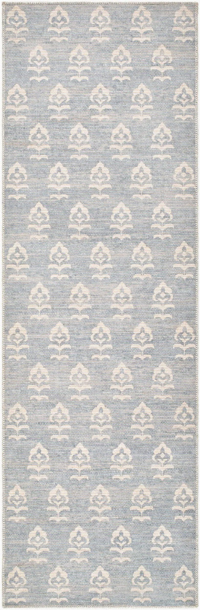 Livabliss x Jenni Yolo Home Flora JYFL-2301 Powder-Blue Area Rug