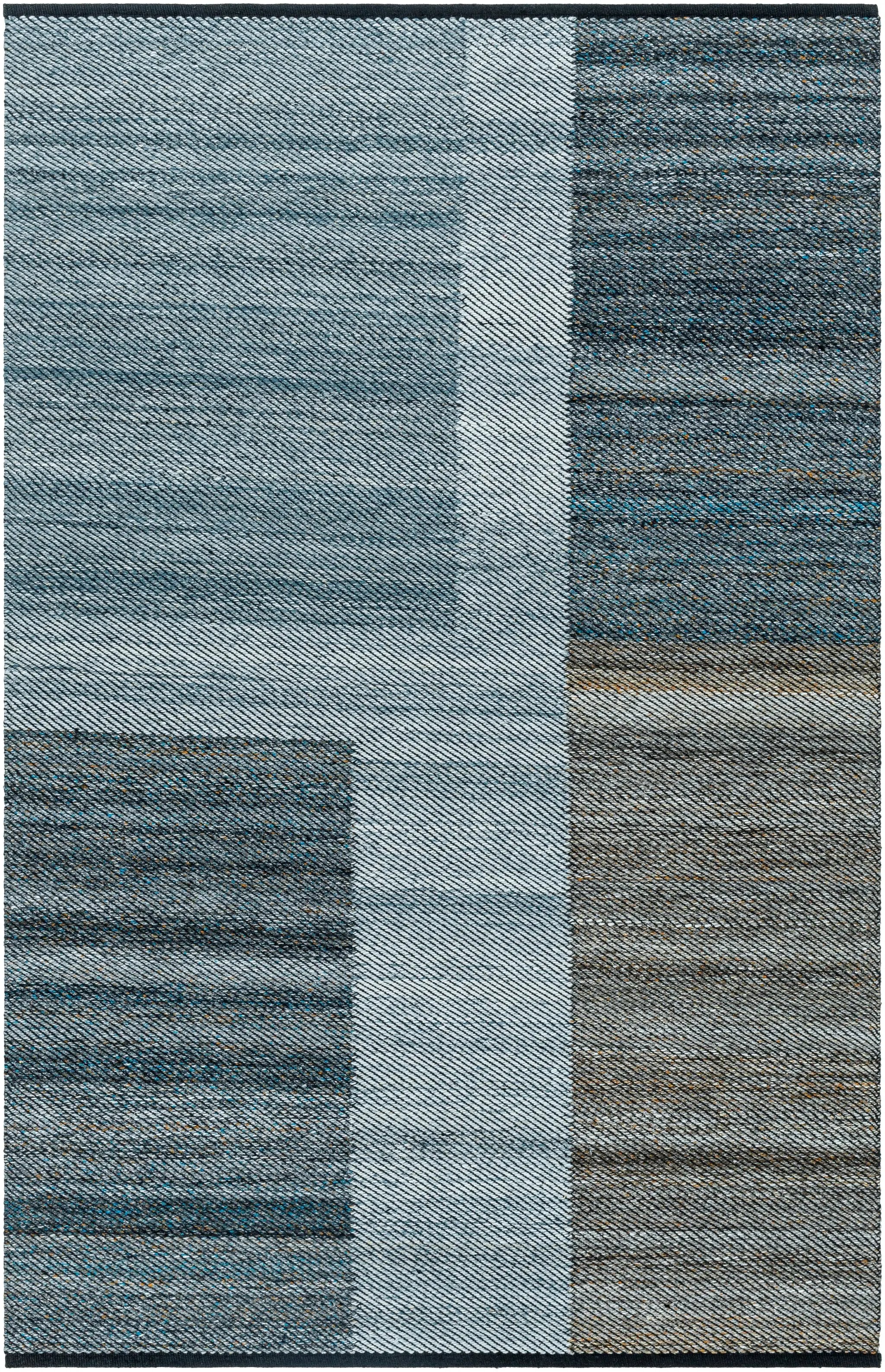 Jocelyn JYN-2302 Slate-Blue Area Rug by LIVABLISS
