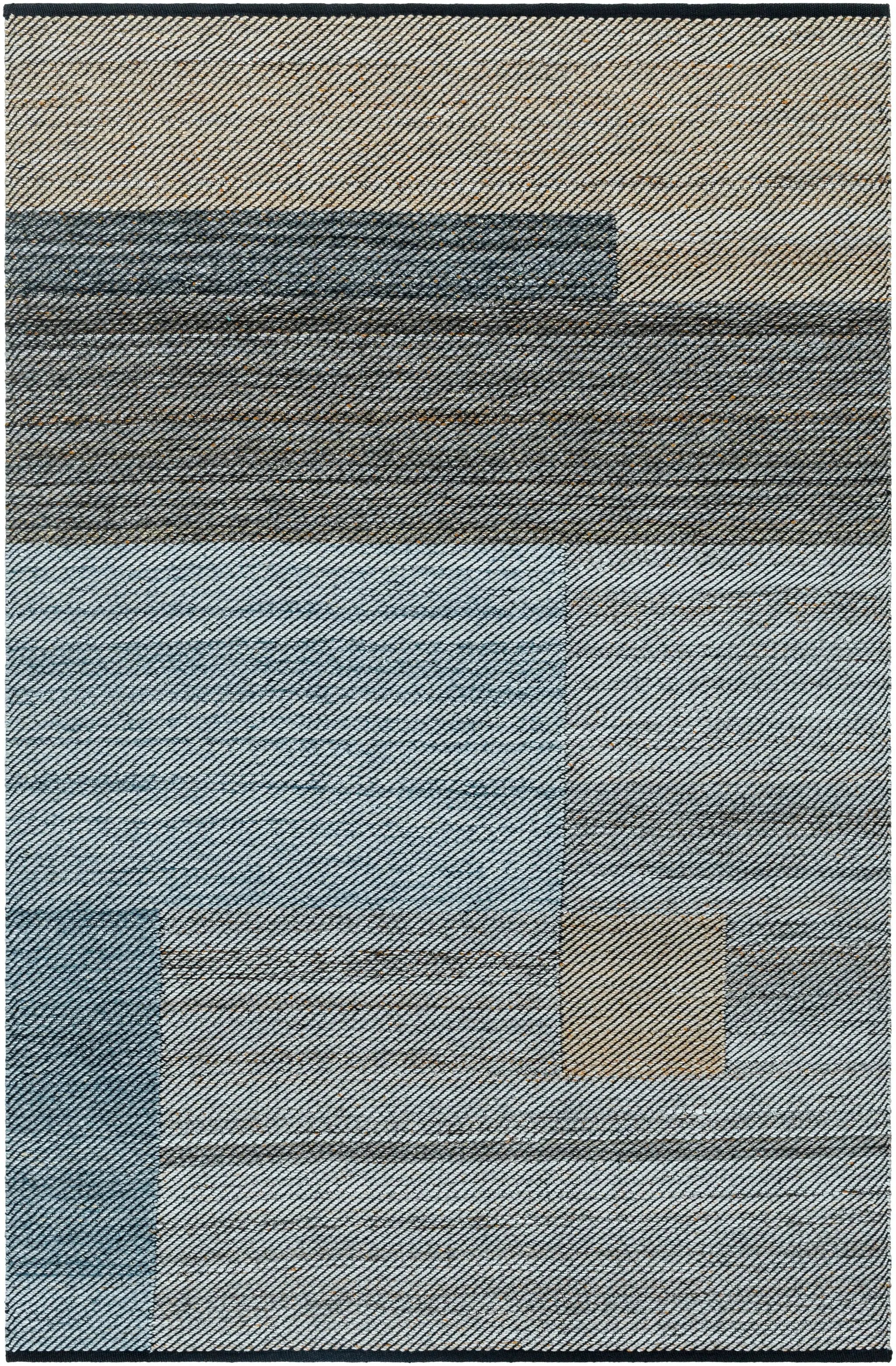 Jocelyn JYN-2303 Slate-Blue Area Rug by LIVABLISS