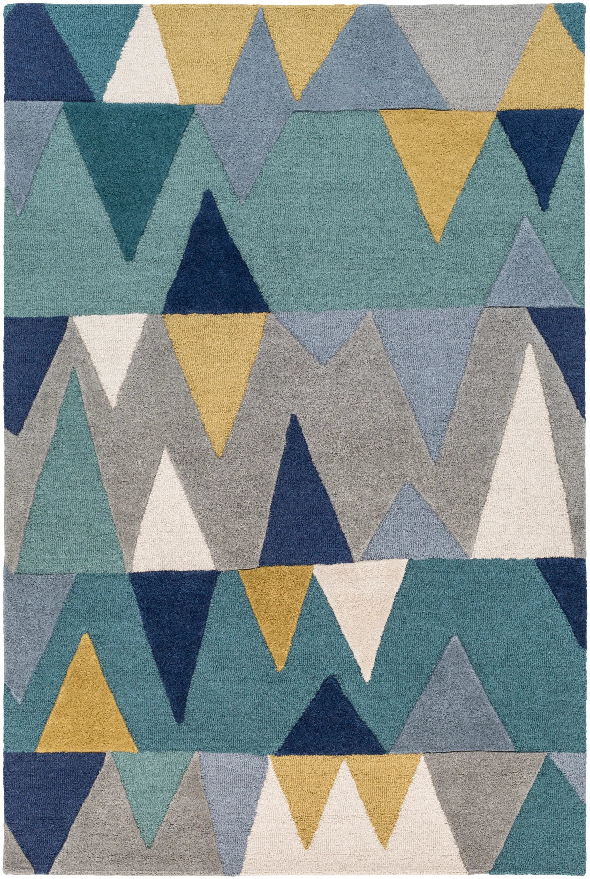 Kennedy KDY-3012 Blue Area Rug by LIVABLISS