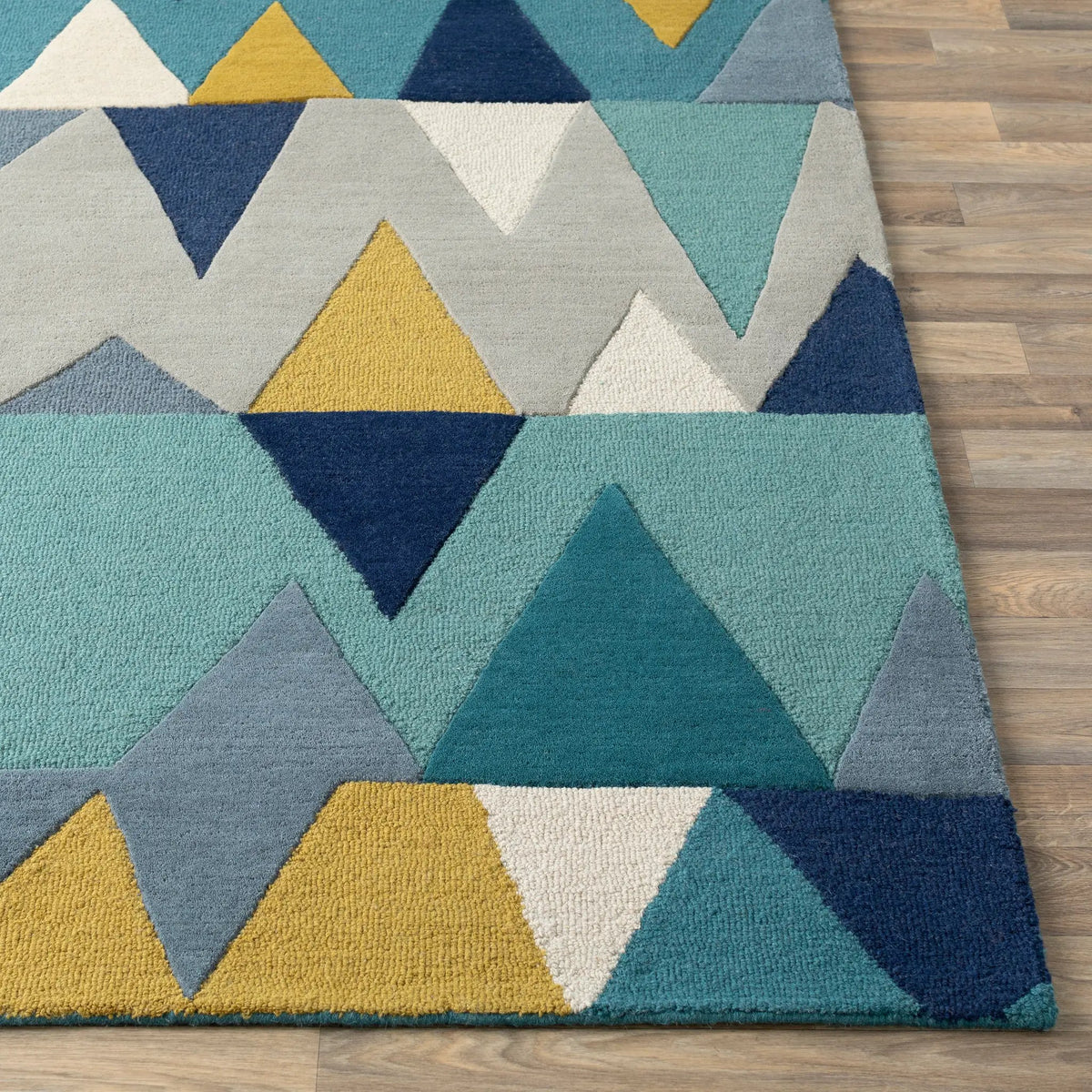 Kennedy KDY-3012 Blue Area Rug by LIVABLISS