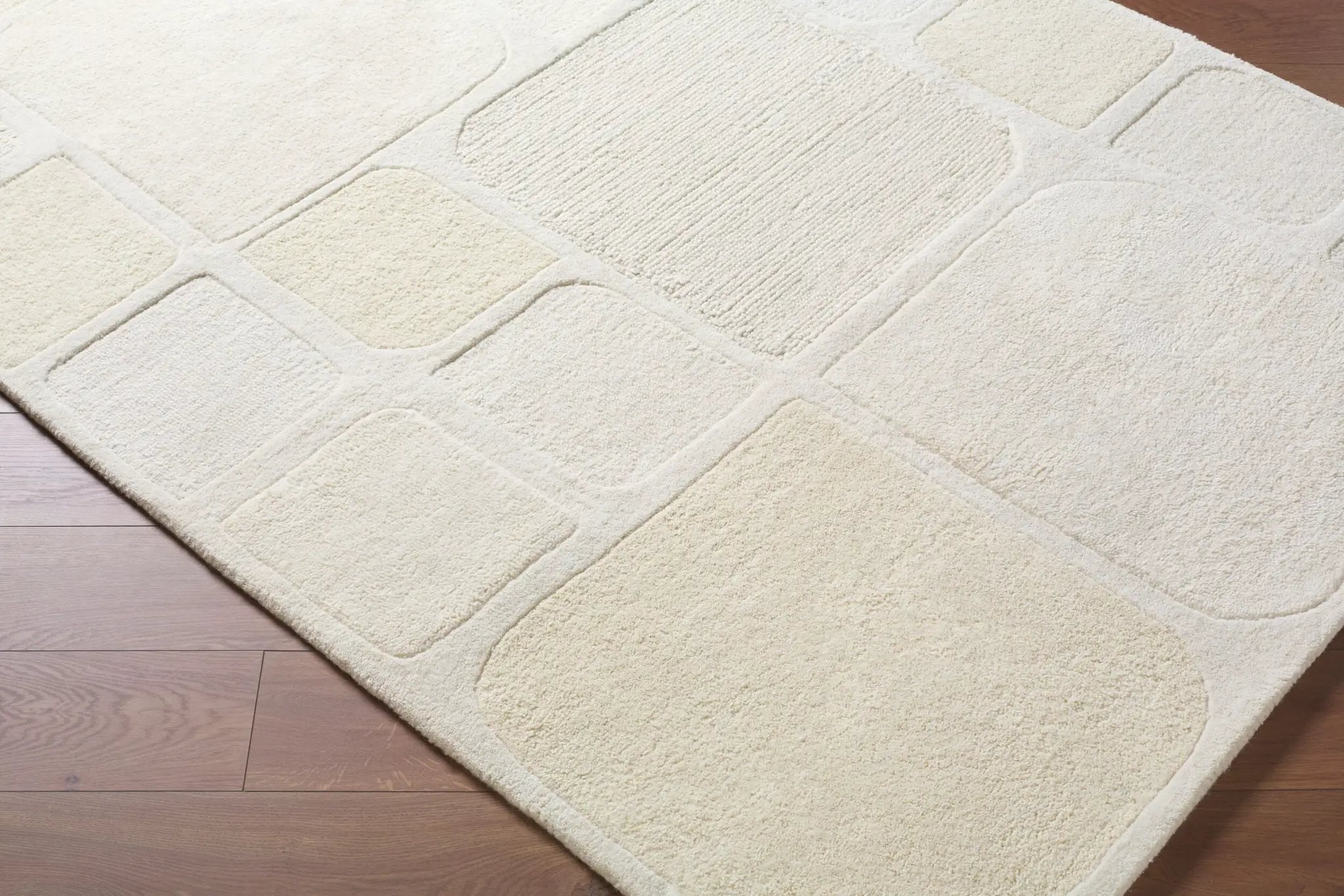 Kinsley KIS-2302 Ivory Area Rug by LIVABLISS