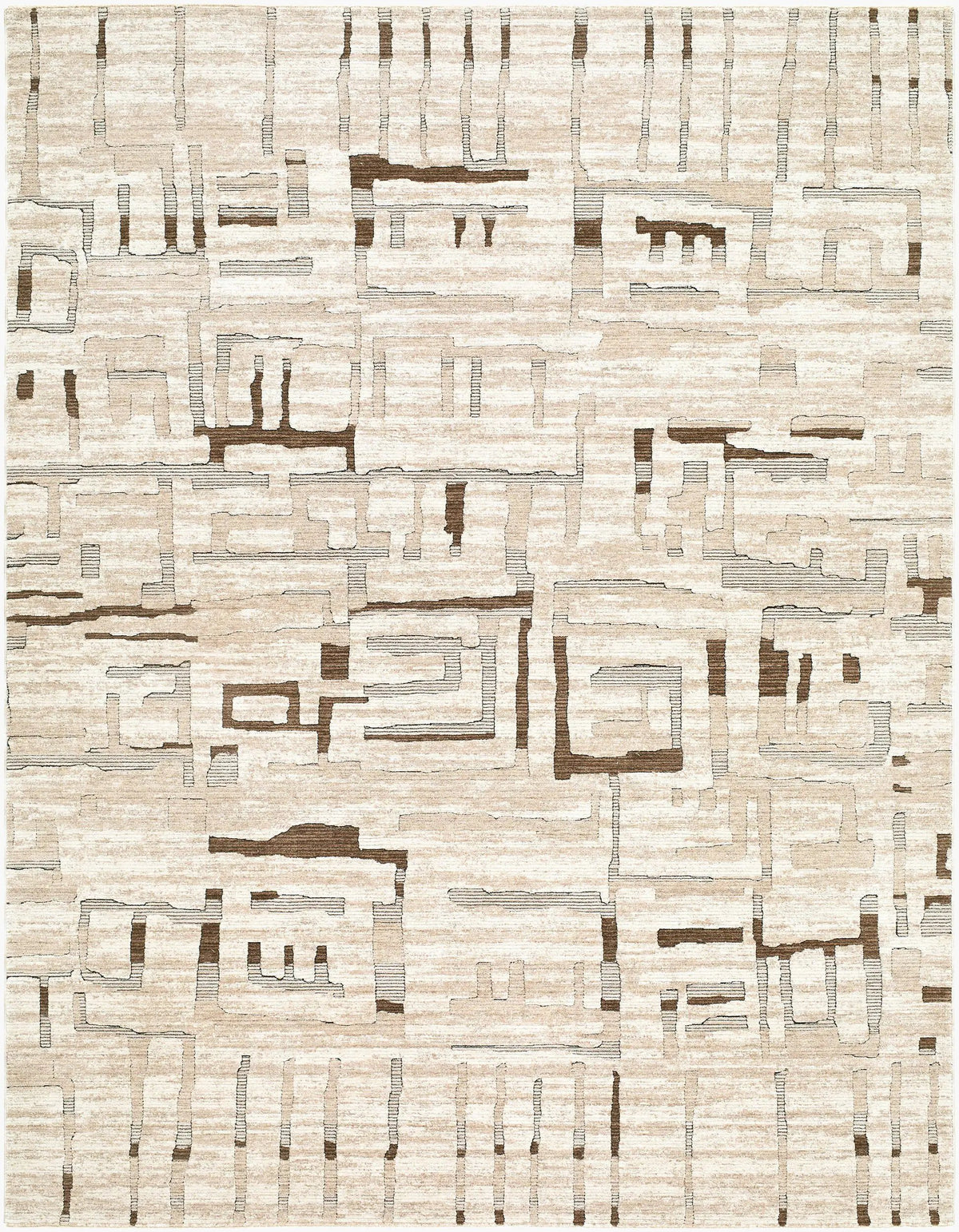 LIVABLISS Keller KLR-2307 Medium-Brown Area Rug