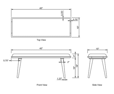 LIVABLISS Karma KMA-001 Bench