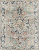 Surya Kemer KMR-2307 Seafoam Machine Washable Area Rug by LIVABLISS