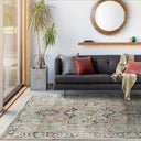 Surya Kemer KMR-2307 Seafoam Machine Washable Area Rug by LIVABLISS