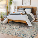 Surya Kemer KMR-2307 Seafoam Machine Washable Area Rug by LIVABLISS