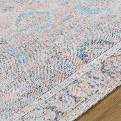 Surya Kemer KMR-2312 Tan Machine Washable Area Rug by LIVABLISS