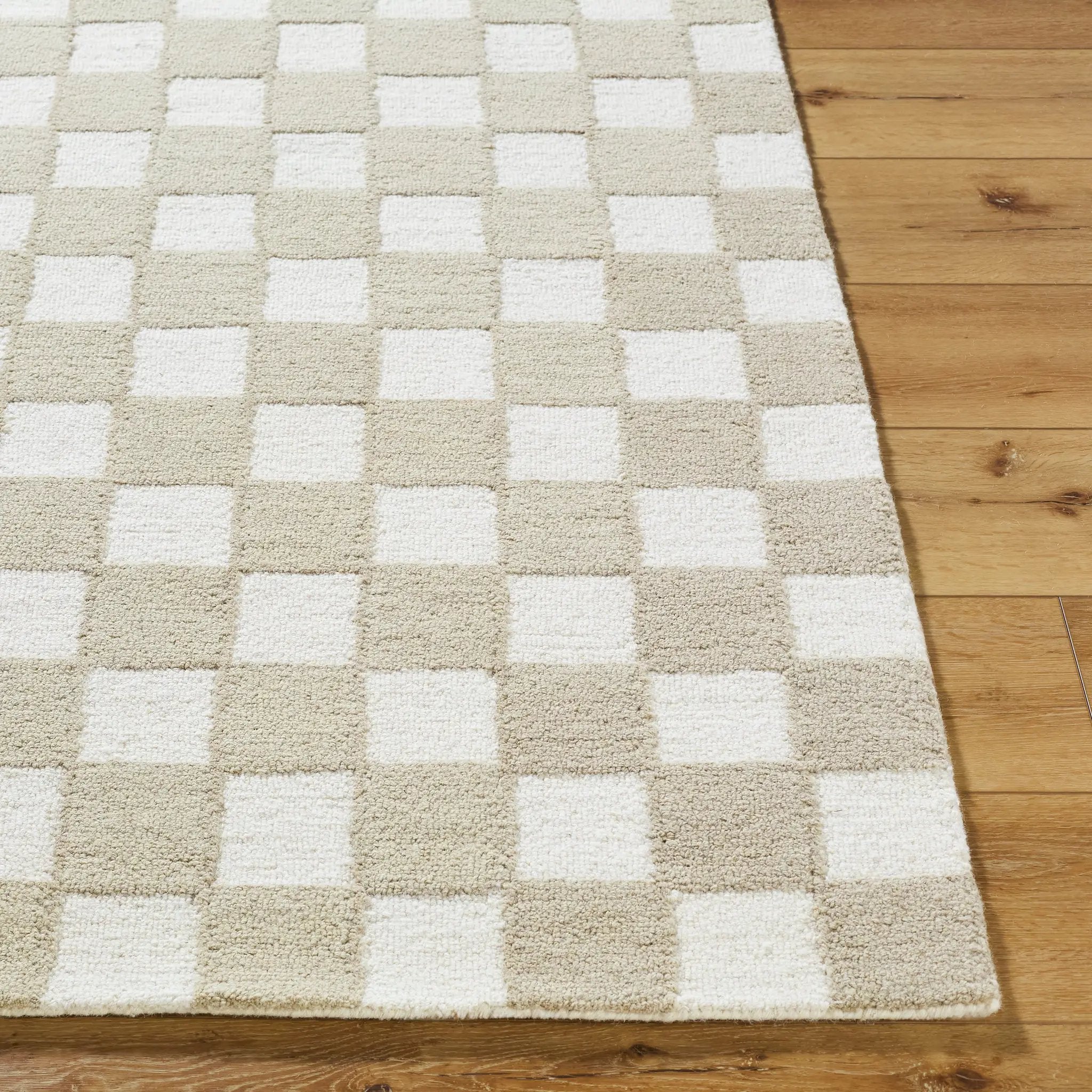 Klopp KPP-2302 Beige Area Rug by LIVABLISS