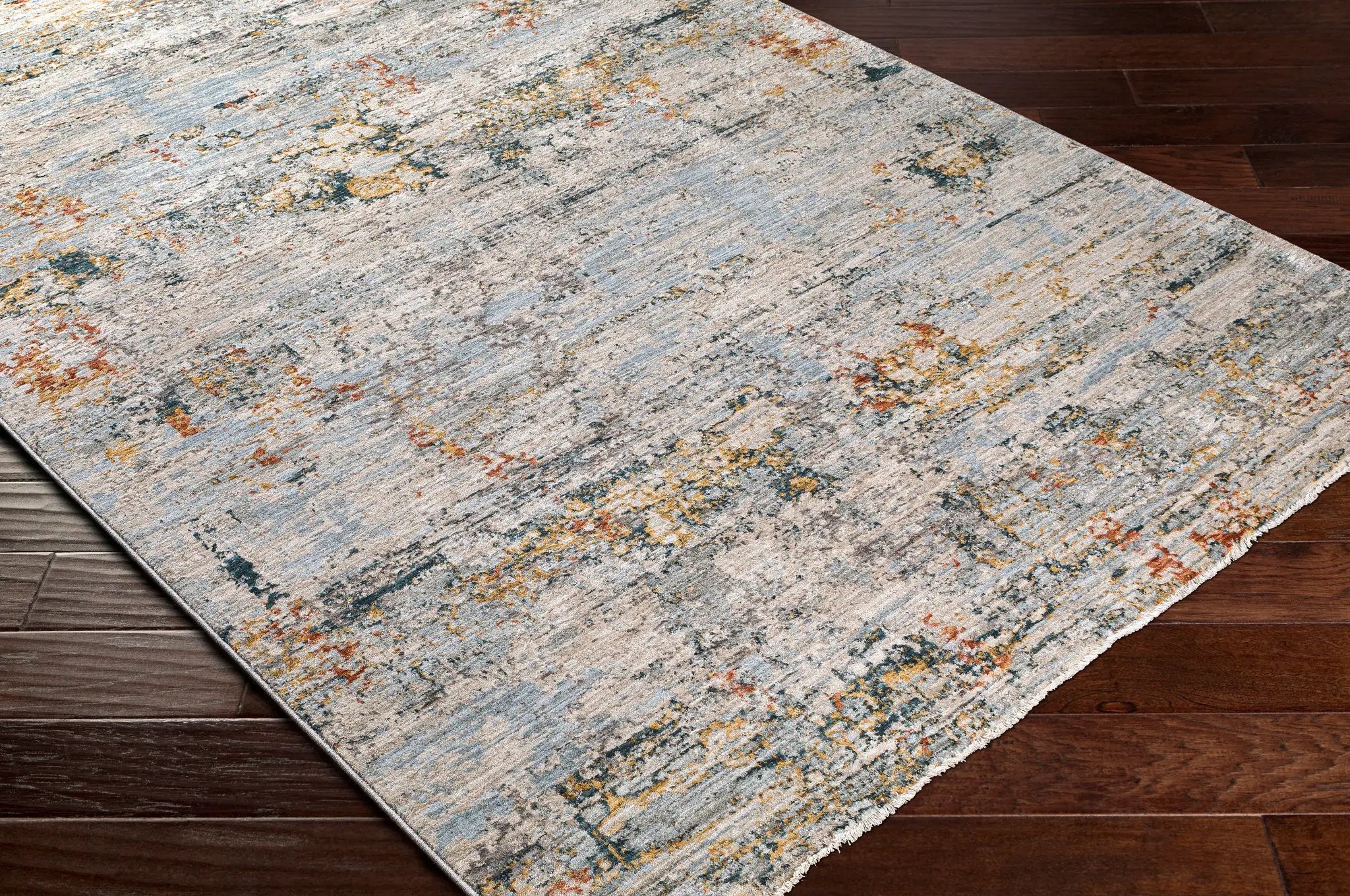 Laila LAA-2300 Pale-Blue Area Rug by LIVABLISS