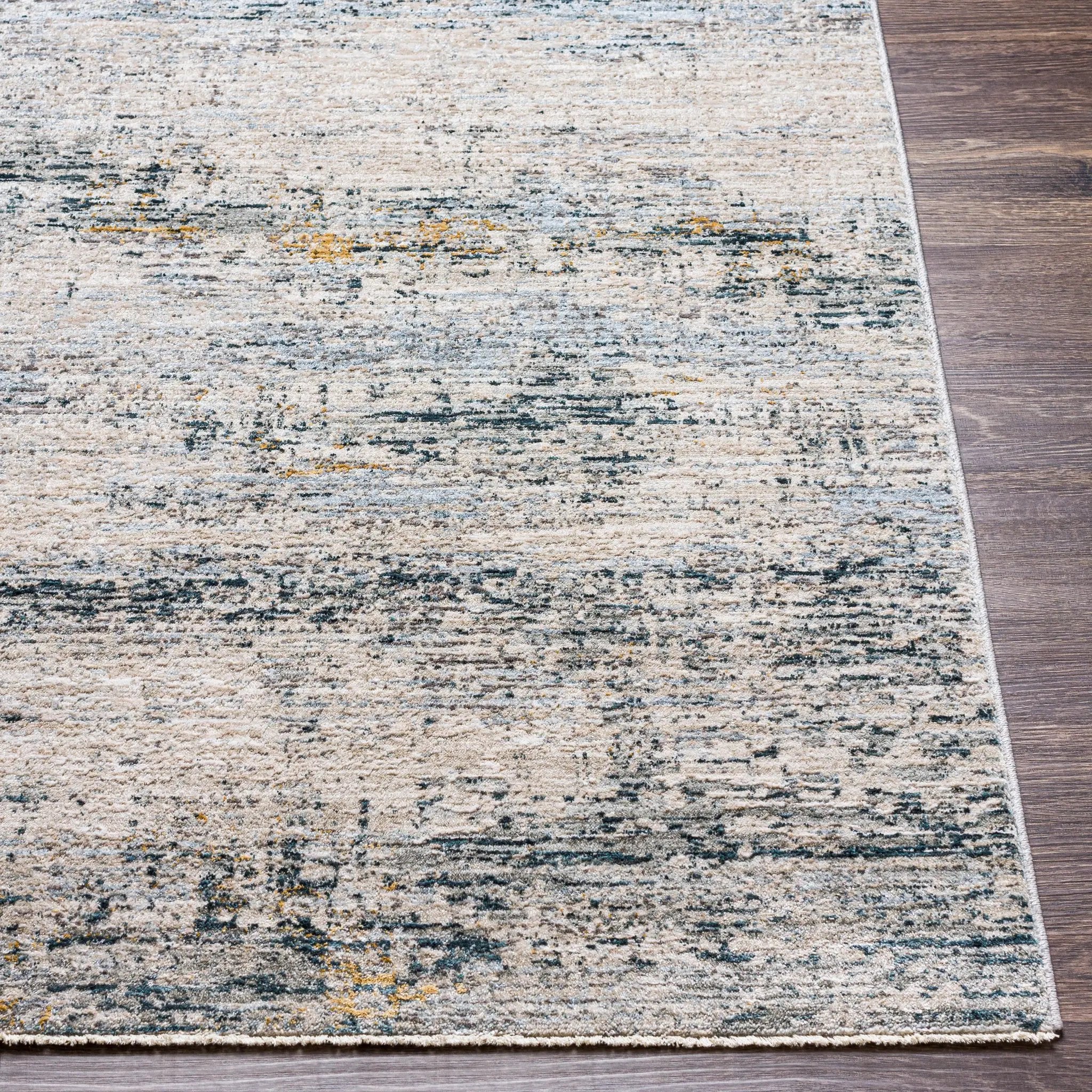 Laila LAA-2309 Teal Area Rug by LIVABLISS