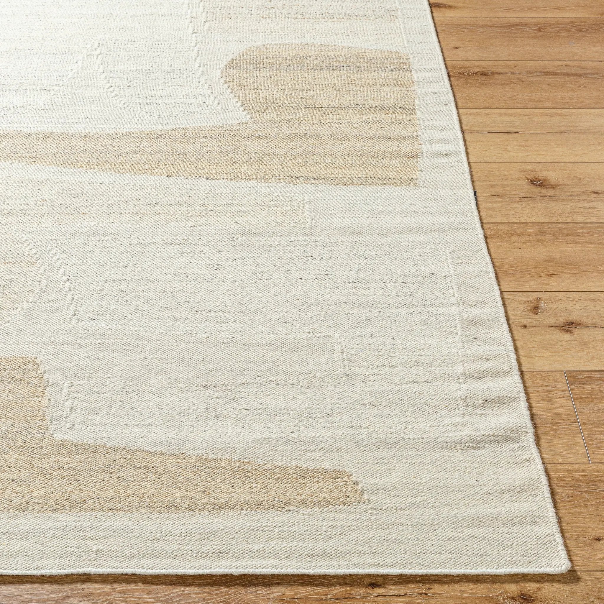 Lanesra LAR-2303 Ivory Area Rug by LIVABLISS