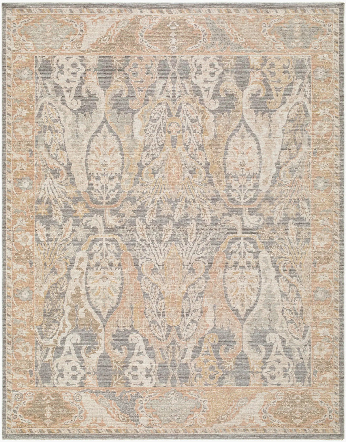 LIVABLISS Ladik LDK-2301 Medium-Gray Area Rug