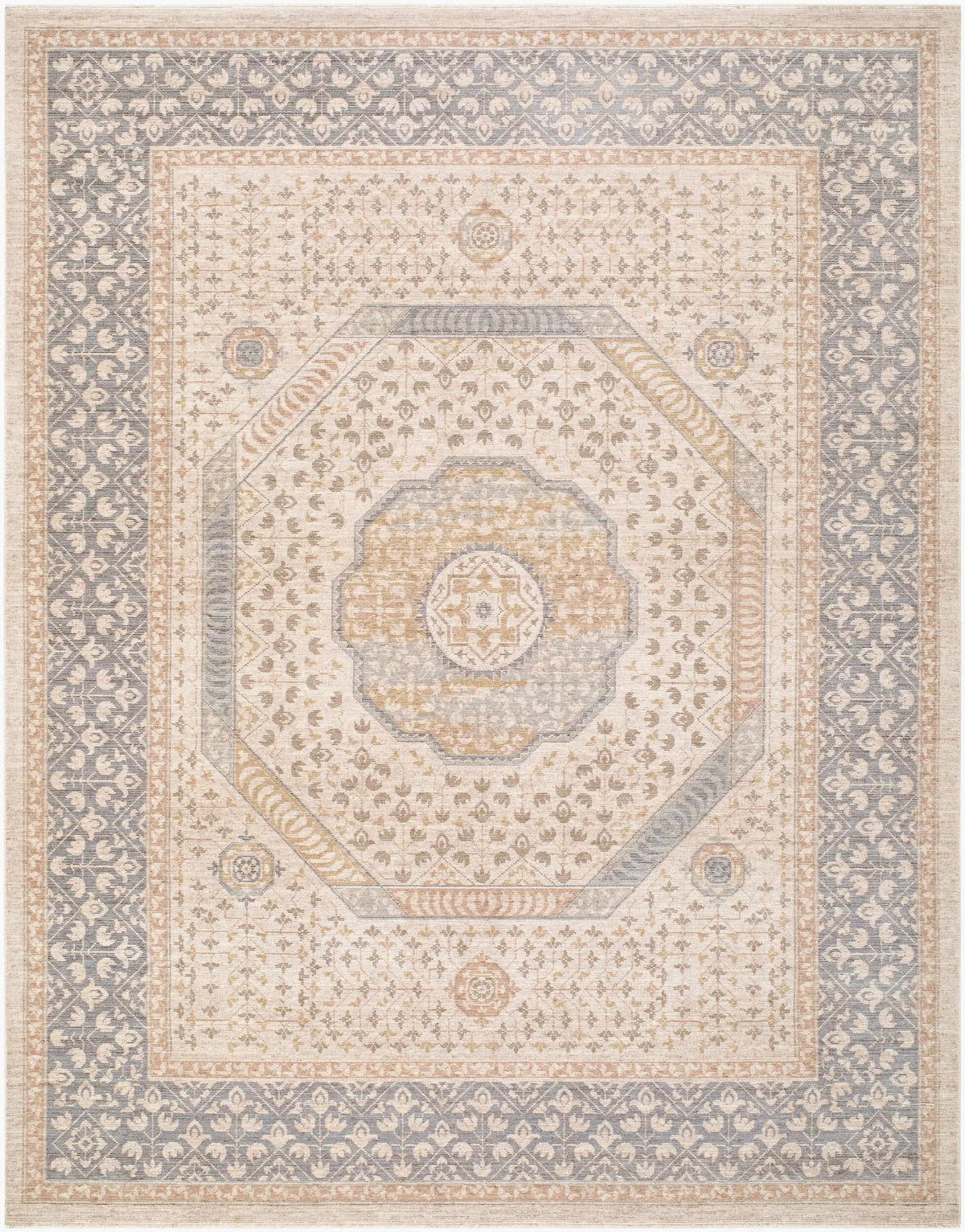 LIVABLISS Ladik LDK-2311 Medium-Gray Area Rug
