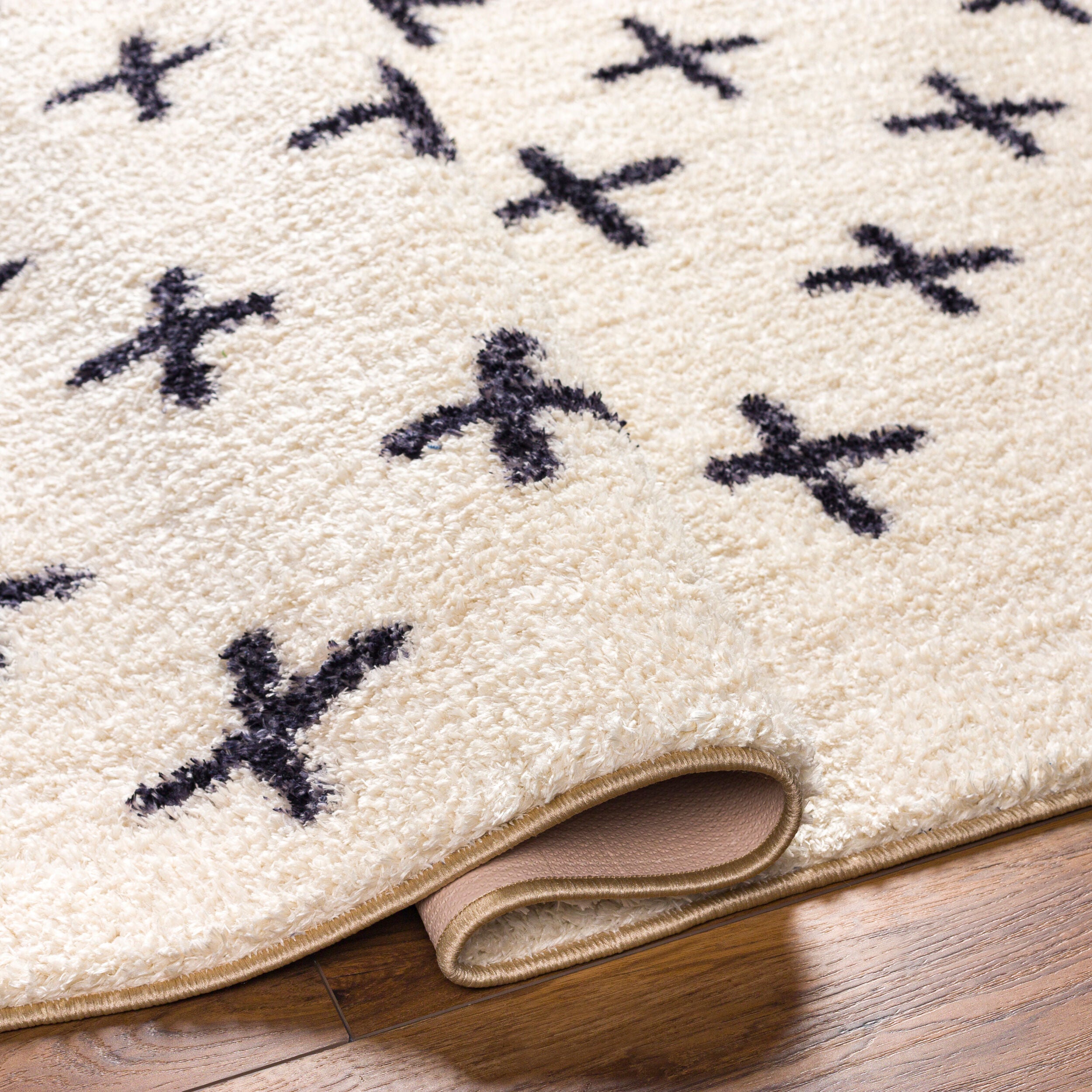 Surya Lykke LKK-2303 Ivory Machine Washable Area Rug by LIVABLISS
