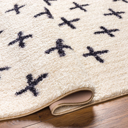 Surya Lykke LKK-2303 Ivory Machine Washable Area Rug by LIVABLISS