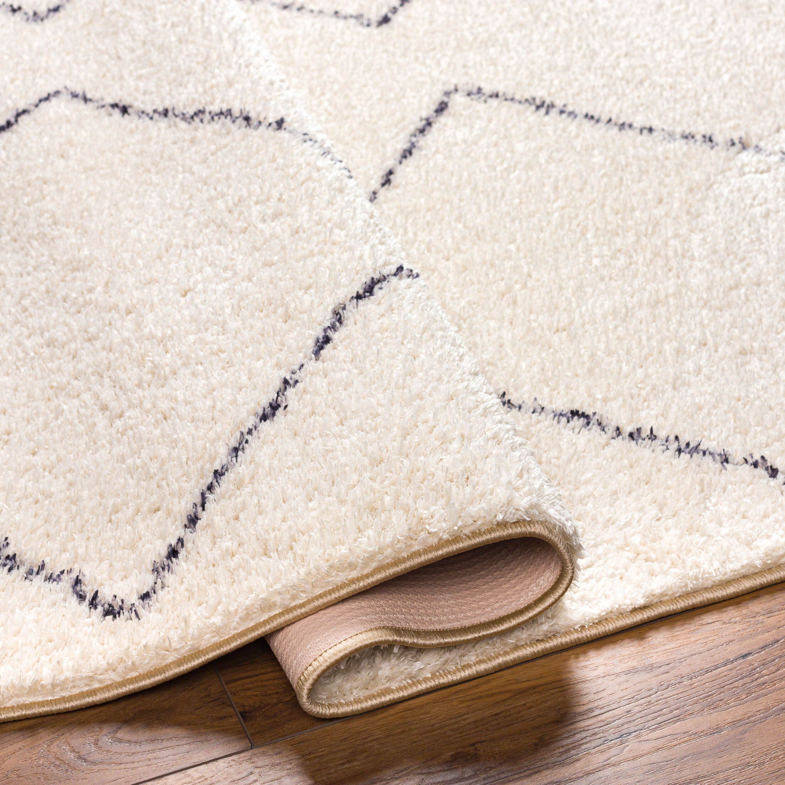 Surya Lykke LKK-2307 Ivory Machine Washable Area Rug by LIVABLISS