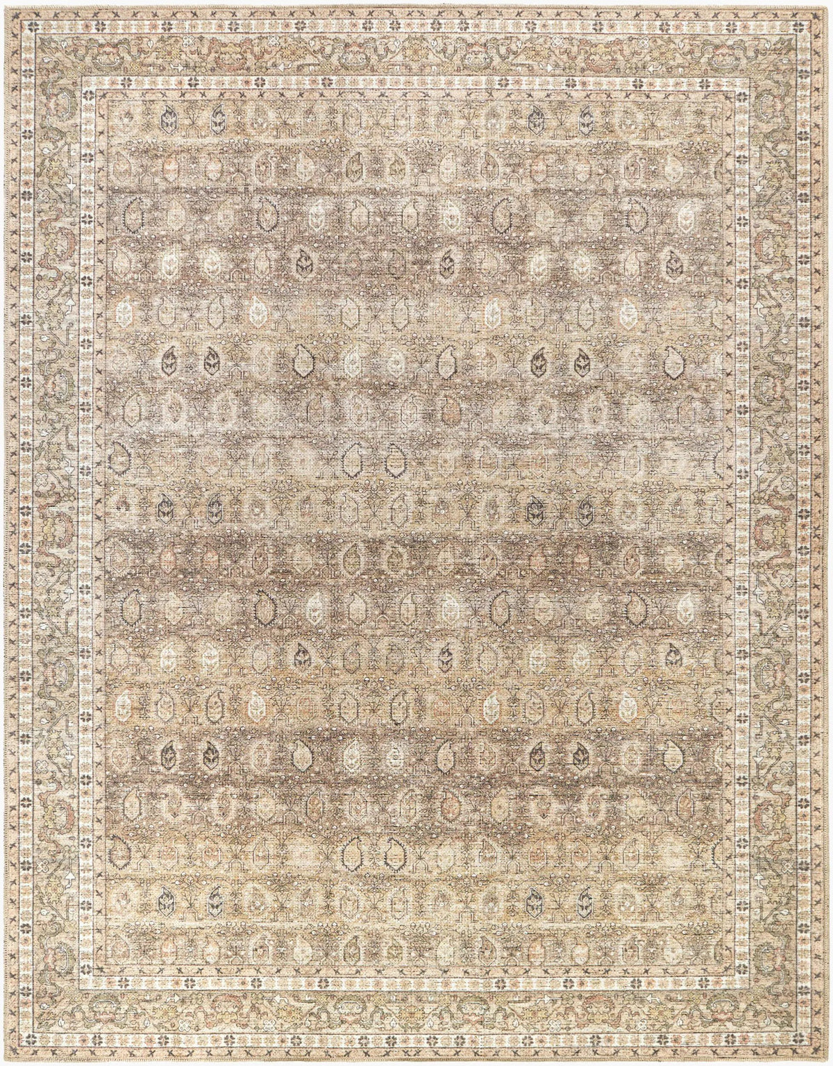 Lauren Liess x LIVABLISS Bramble LLBR-2300 Taupe Area Rug