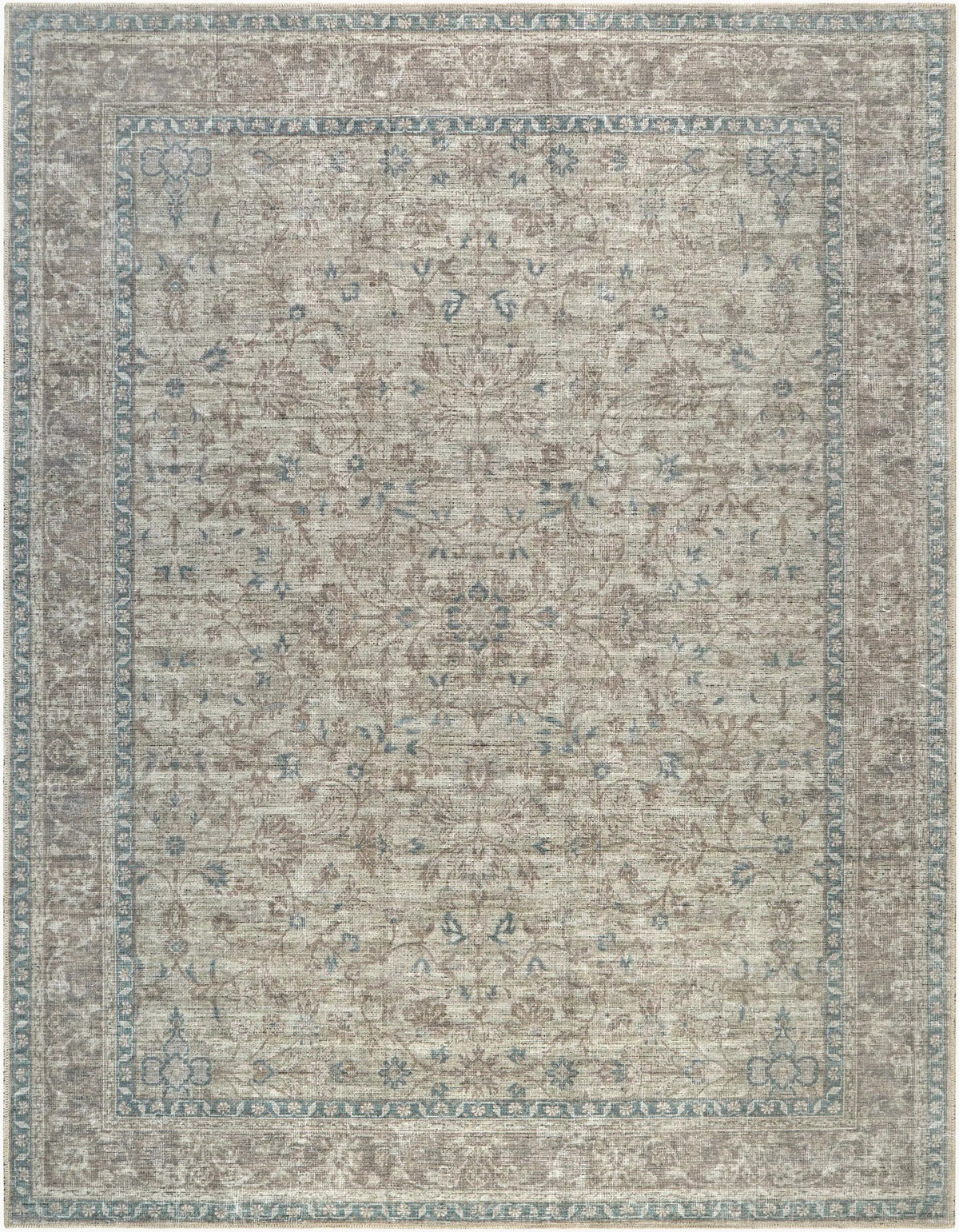 Lauren Liess x LIVABLISS Bramble LLBR-2304 Taupe Area Rug