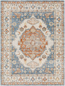 Surya Lillian LLL-2305 Oatmeal Machine Washable Area Rug by LIVABLISS