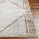 Surya Lillian LLL-2312 Oatmeal Machine Washable Area Rug by LIVABLISS