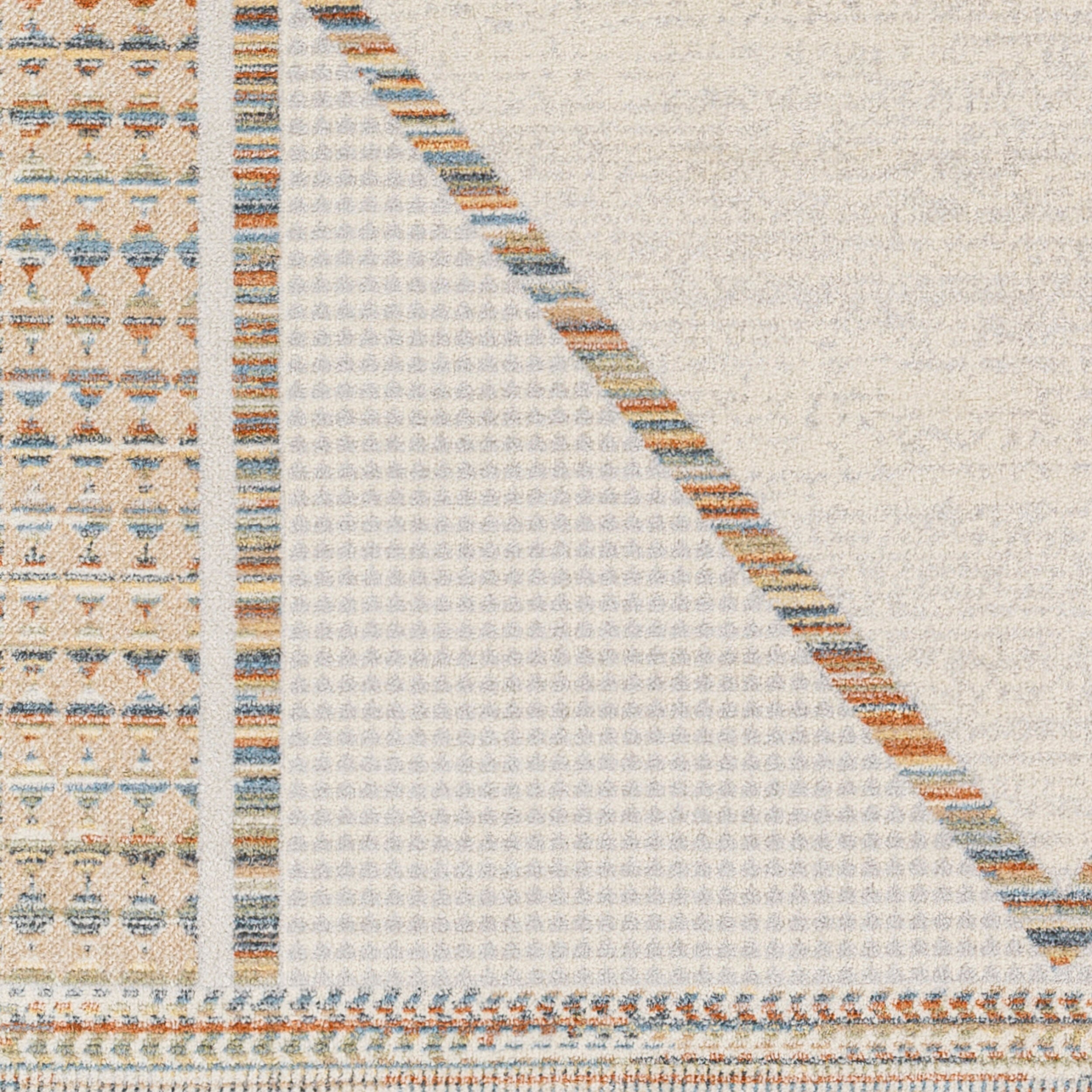Surya Lillian LLL-2312 Oatmeal Machine Washable Area Rug by LIVABLISS
