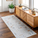 Surya Lillian LLL-2313 Oatmeal Machine Washable Area Rug by LIVABLISS