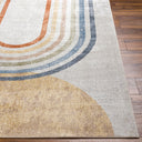 Surya Lillian LLL-2314 Oatmeal Machine Washable Area Rug by LIVABLISS