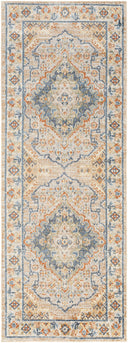 Surya Lillian LLL-2318 Oatmeal Machine Washable Area Rug by LIVABLISS