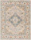 Surya Lillian LLL-2318 Oatmeal Machine Washable Area Rug by LIVABLISS