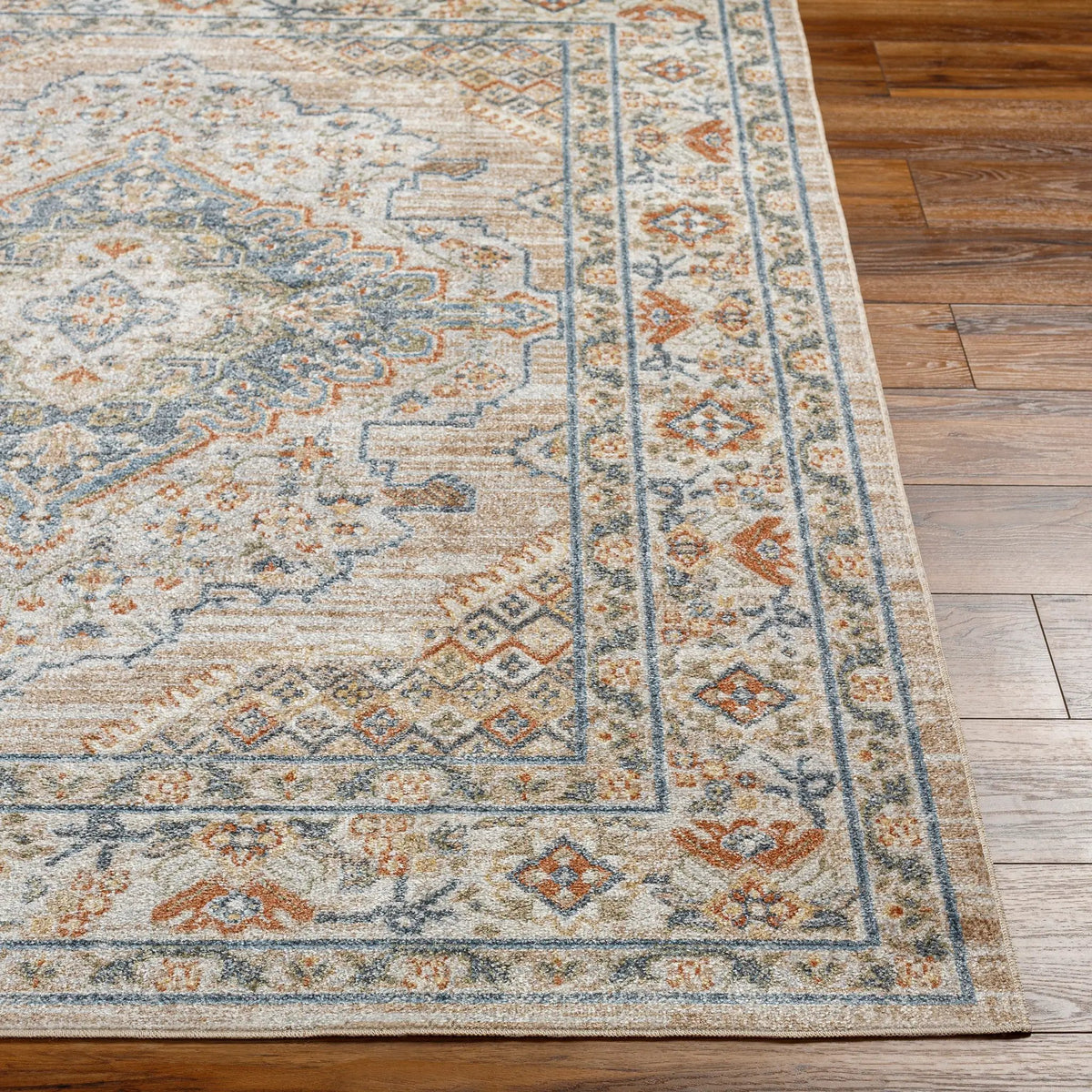 Lillian LLL-2318 Oatmeal Area Rug by LIVABLISS