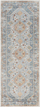 Surya Lillian LLL-2319 Oatmeal Machine Washable Area Rug by LIVABLISS