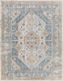 Surya Lillian LLL-2319 Oatmeal Machine Washable Area Rug by LIVABLISS