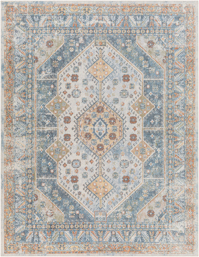 Surya Lillian LLL-2319 Oatmeal Machine Washable Area Rug by LIVABLISS