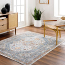 Surya Lillian LLL-2319 Oatmeal Machine Washable Area Rug by LIVABLISS