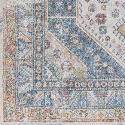 Surya Lillian LLL-2319 Oatmeal Machine Washable Area Rug by LIVABLISS