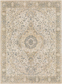 Surya Lillian LLL-2322 Gray Machine Washable Area Rug by LIVABLISS