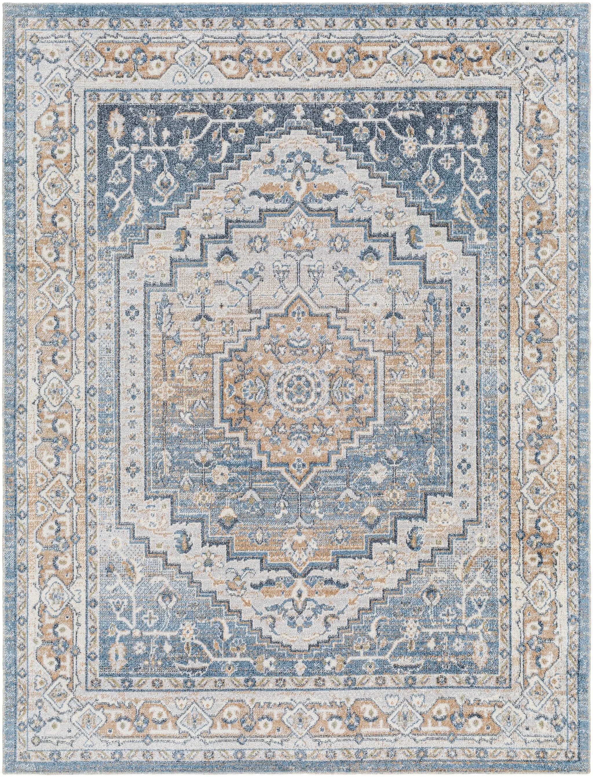 Lillian LLL-2323 Oatmeal Area Rug by LIVABLISS